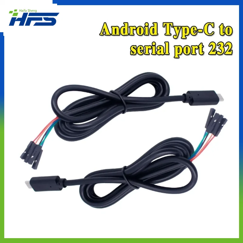 Android Type-C to Serial 232 Phone USB to TTL MAC OSX CH340 FT232 OTG Cable