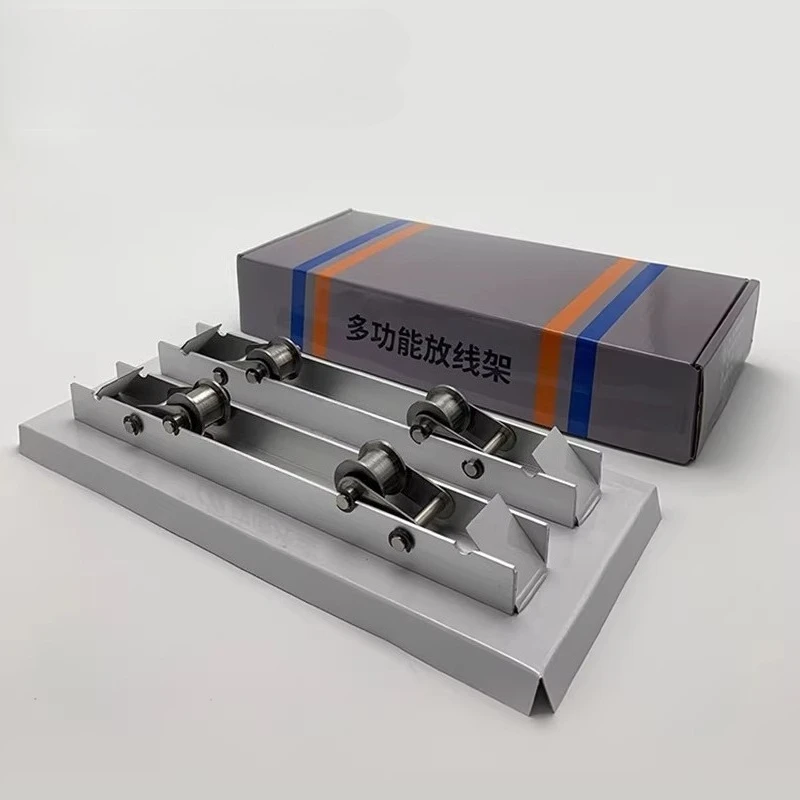 

Драйвер катушки из алюминиевого сплава с магнитным хранилищем, нагрузка 150 кг, 2 шт./компл., портативный горизонтальный кронштейн для сиденья оптоволоконного кабеля