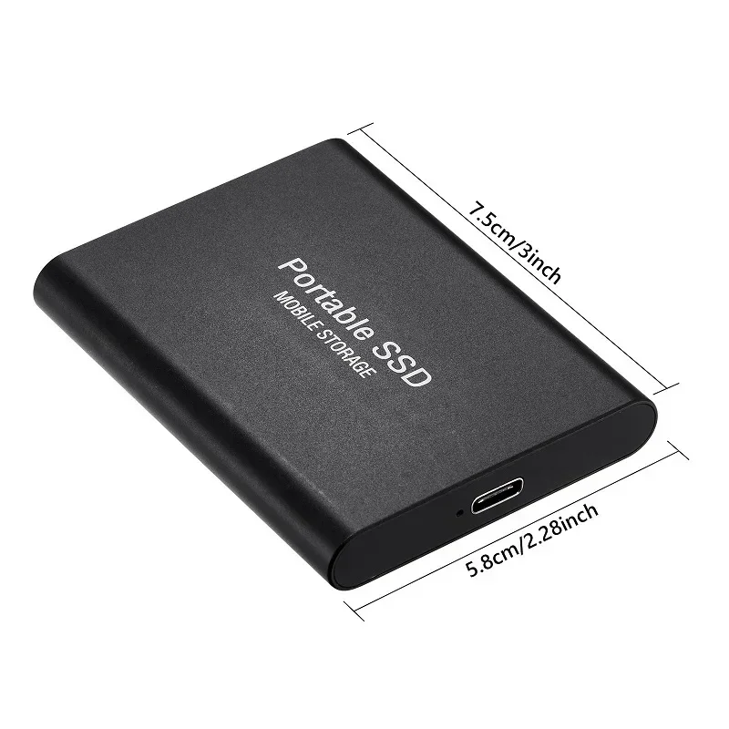 256TB SSD High-speed SSD USB 3.0 Enclosure Mobile Hard Drive Cases for SSD External Storage HDD Box With USB3.0 Cable ABS view 6