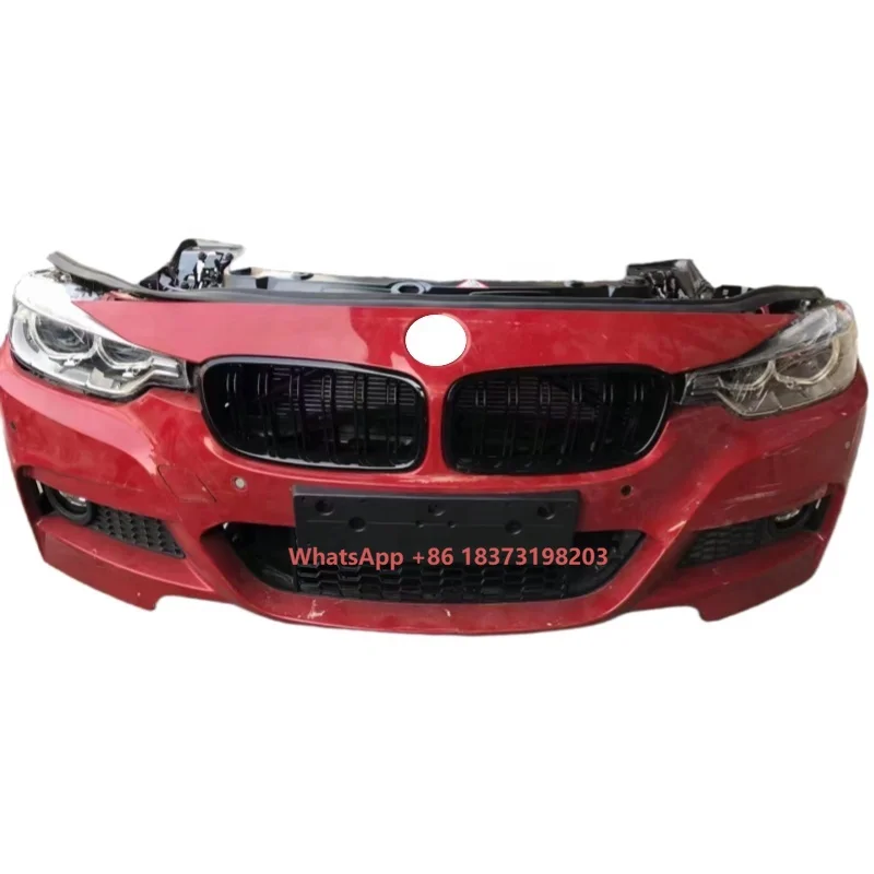 

Used Front Bumper Assembly with Radiator and Headlights for BMW 3 Series F30.F31 Cars