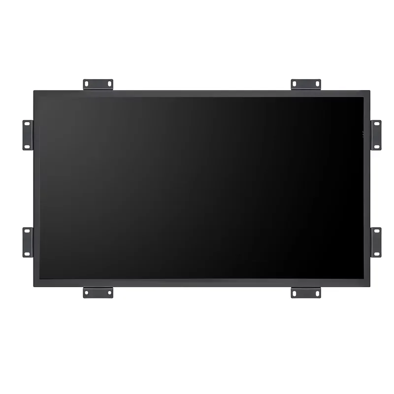 1000 شمعة في المتر المربع للاستخدام الخارجي 32 بوصة شاشة إطار مفتوح LCD تعمل باللمس غلاف معدني للصناعة مع مدخل VGA HD AV BNC USB #2