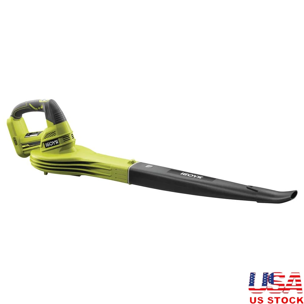 Cordless Blower Air Speed 245km/H 18V Lightweight Design GripZone Bare Tool Hyper Green Grey Compatible with  18V ONE  System