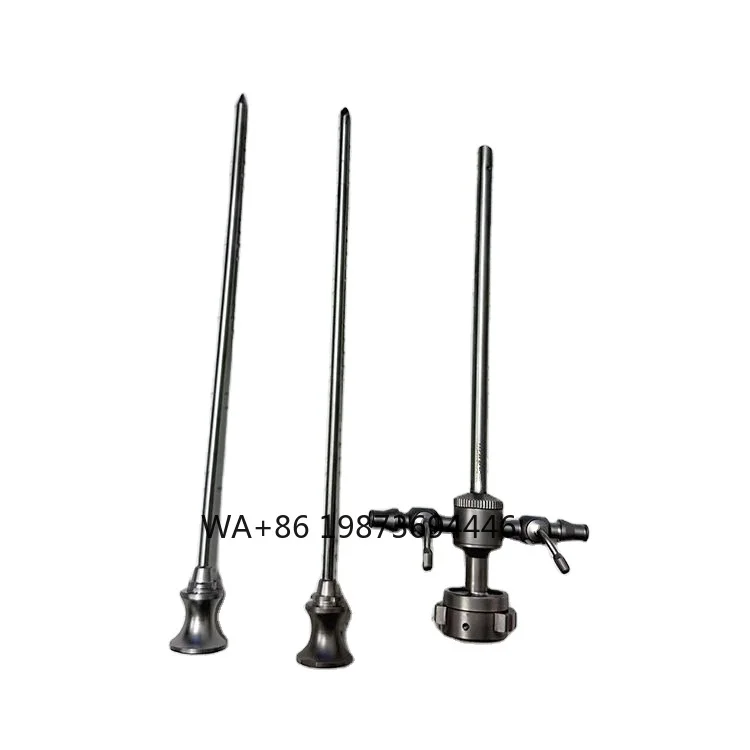 

Portable 5.8mm 0/30 Degree Arthroscope Sheath Cannula With Dual Stopcocks