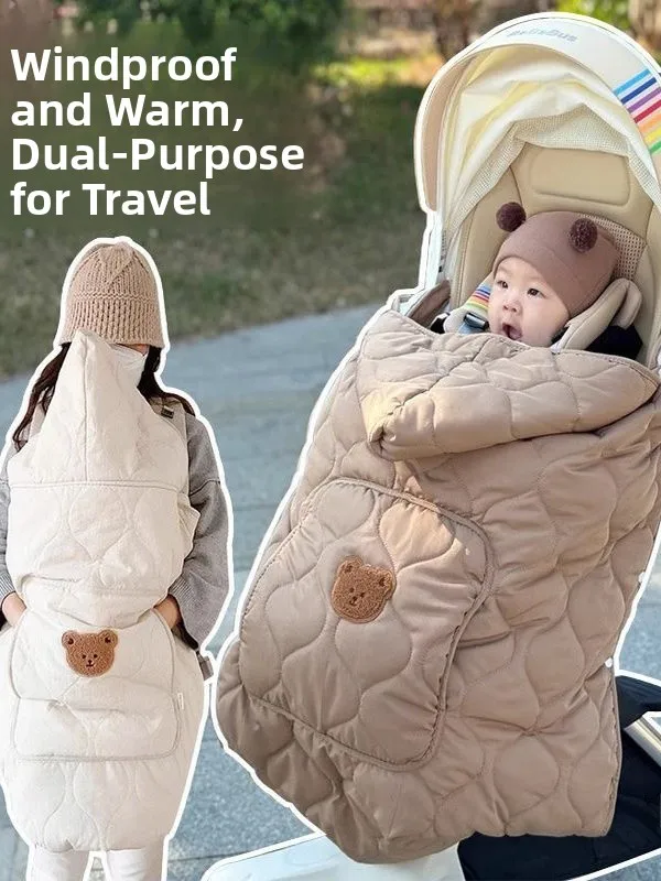 ユニバーサルベビーカー防風カバー冬屋外ベビーカー保温保護チャイルドキャリアダストカバーアクセサリー
