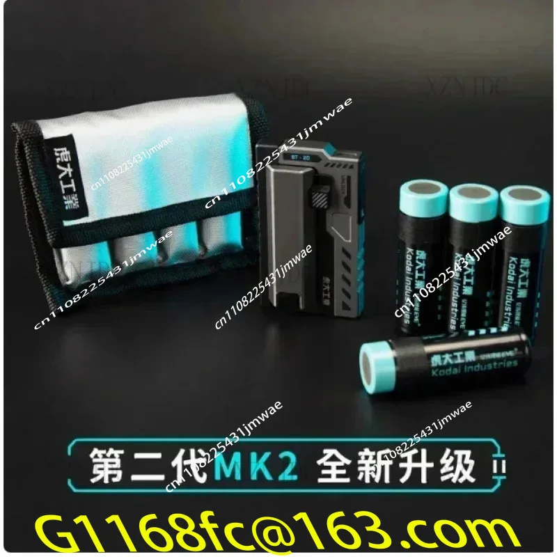 BT-20 Wingman 電池2本セット 未使用 メタリックシルバー BT-20 MK2 Little Helper Replaceable Module/Battery/BT20 Power Bank