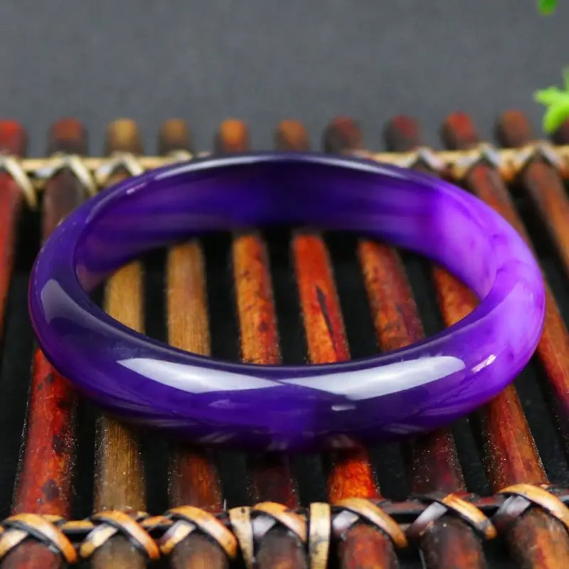 Agate Marrow Violet Yu Female Bracelet Female Jade Cuiyu Quartzite Bracelet