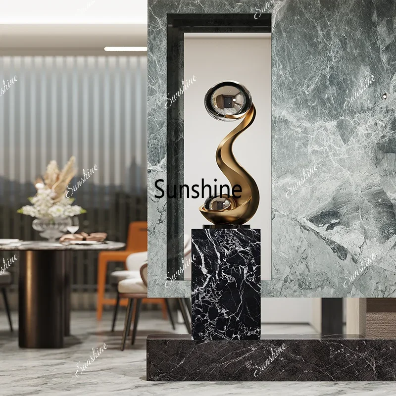 Light luxury art sculpture ornament modern modeling decoration niche craftsTJ