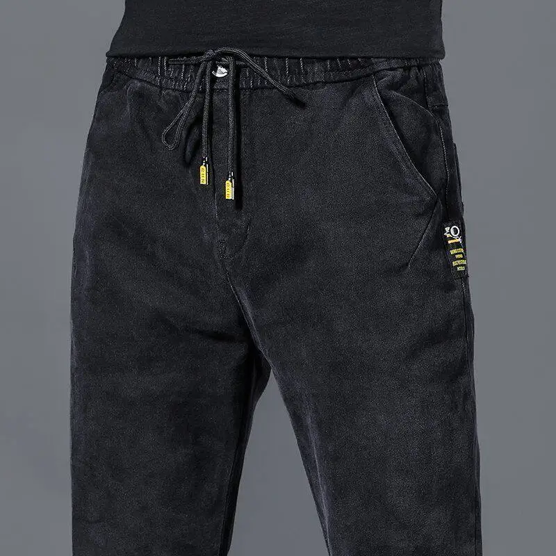 

Men's Casual Work Jeans Durable Loose Fit for Office And Labor Wear Comfortable Denim Pants Straight Leg Sle Resistant to Wear