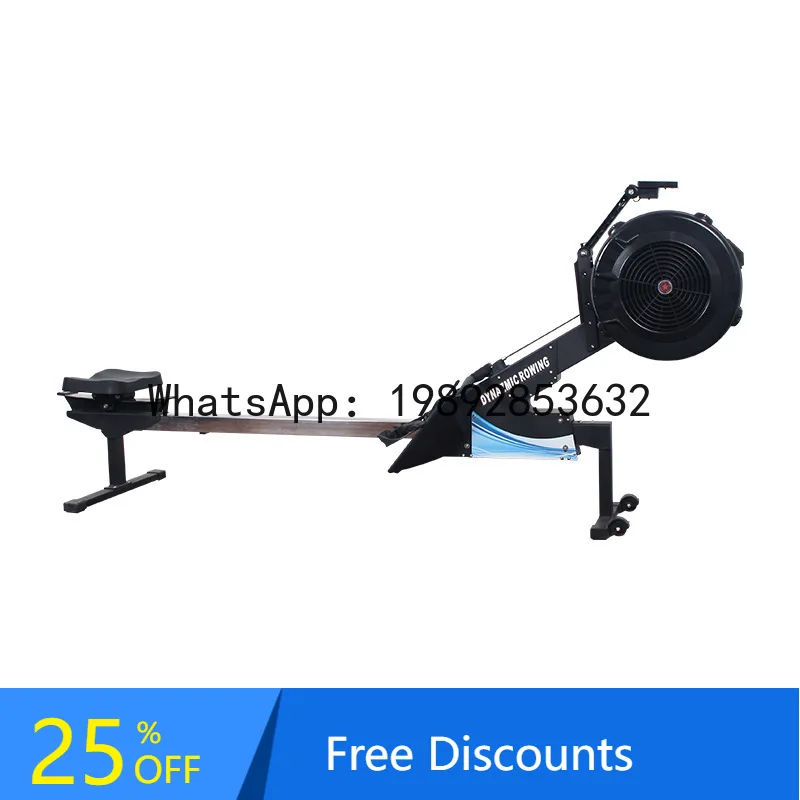 YFY Gym Commercial Seated Wind Resistance Rowing Machine Indoor Leg Muscle Group Exercise Wind Resistance Rowing Machine