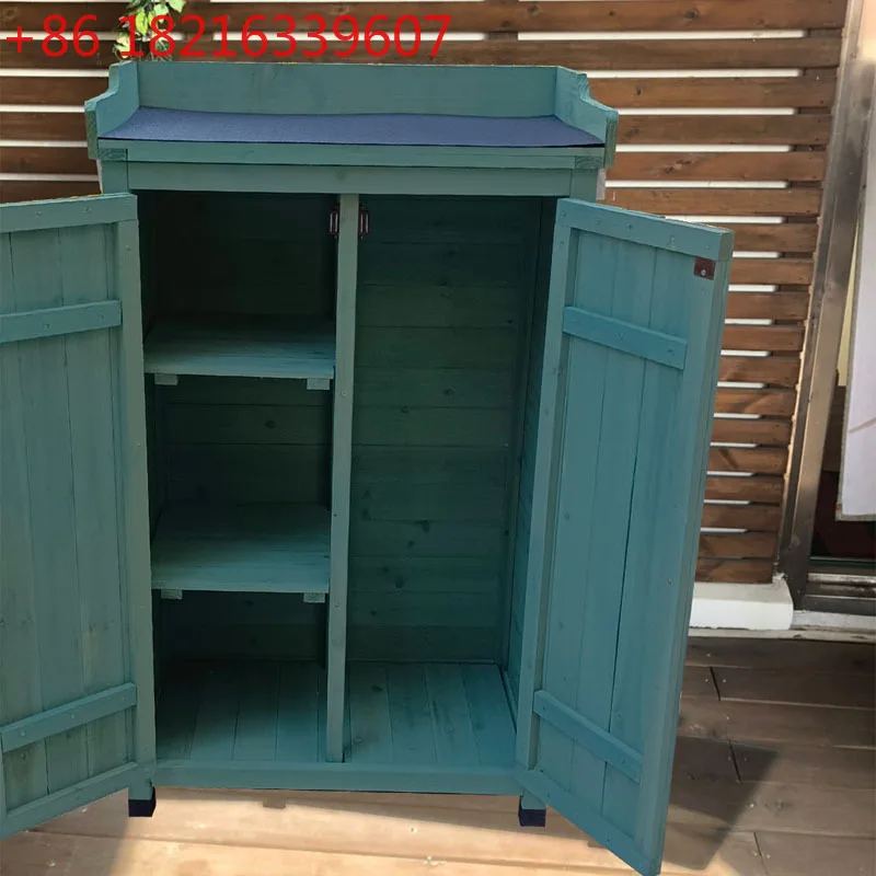 

Многослойный шкаф для хранения инструментов больших размеров на открытом воздухе, непромокаемый и солнцезащитный, многофункциональный шкаф для хранения