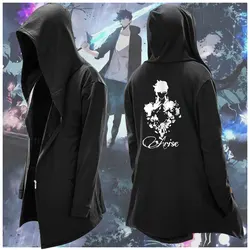 solo leveling Cosplay Costume Long Trench Coat Jacket Autumn Winter Fashion Casual Unisex Windbreaker