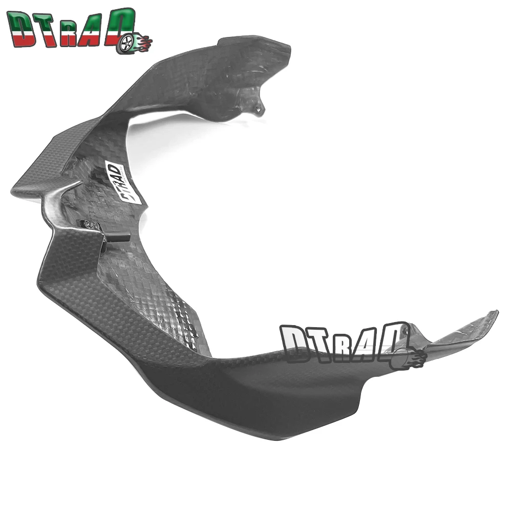 Voor Ducati Streetfighter V4 V4S V2 2020-2024 Koolstofvezel Front Stroomlijnkappen Bovenste Onderste Koplamp Cover Hoofd Kap Cover Cowl caps