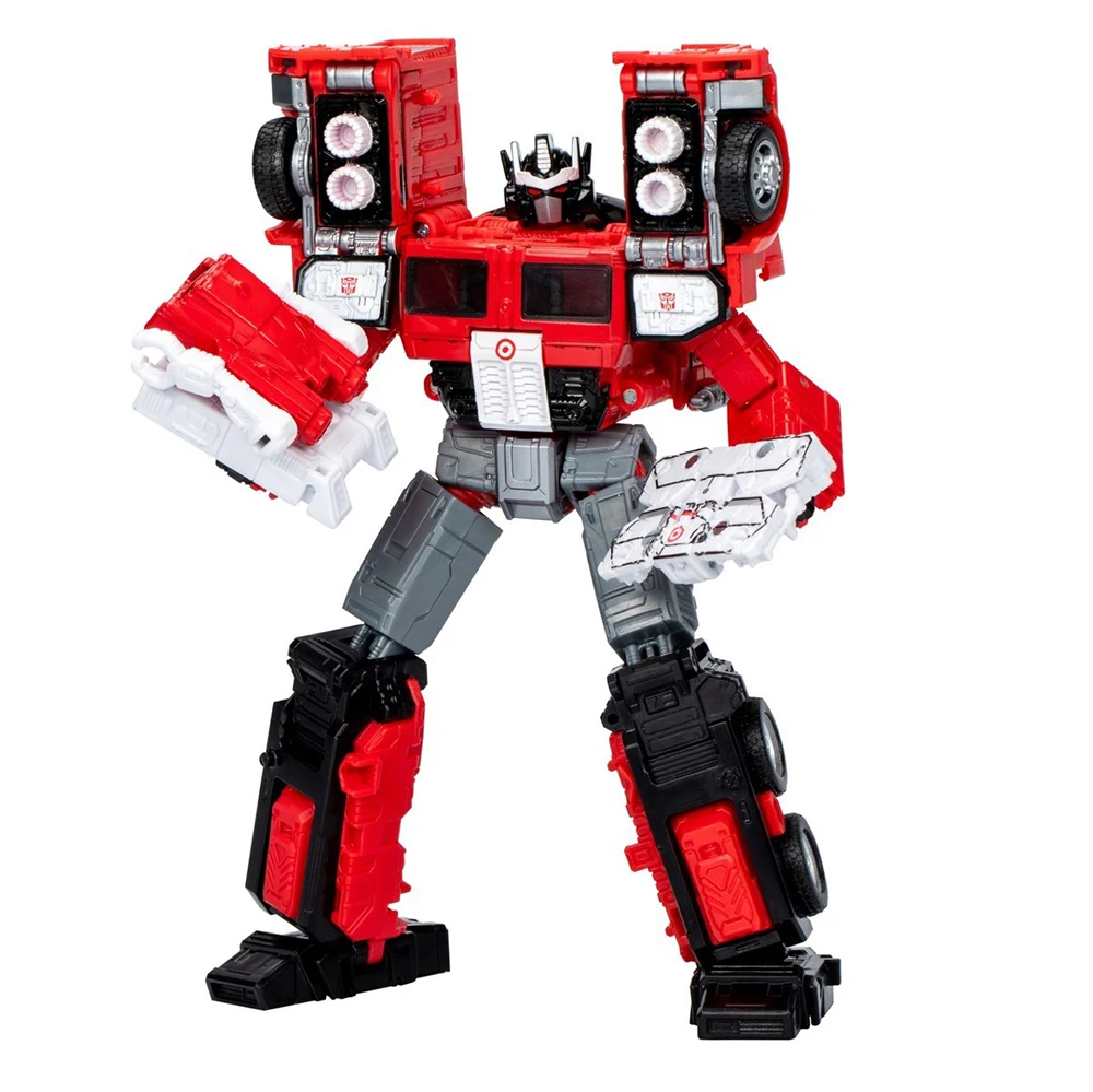 [Auf Lager] Hasbro Transformers Collaborative Target Optimus Prime & Autobot Bullseye Exklusives 18-cm-Actionfiguren-Modellspielzeug