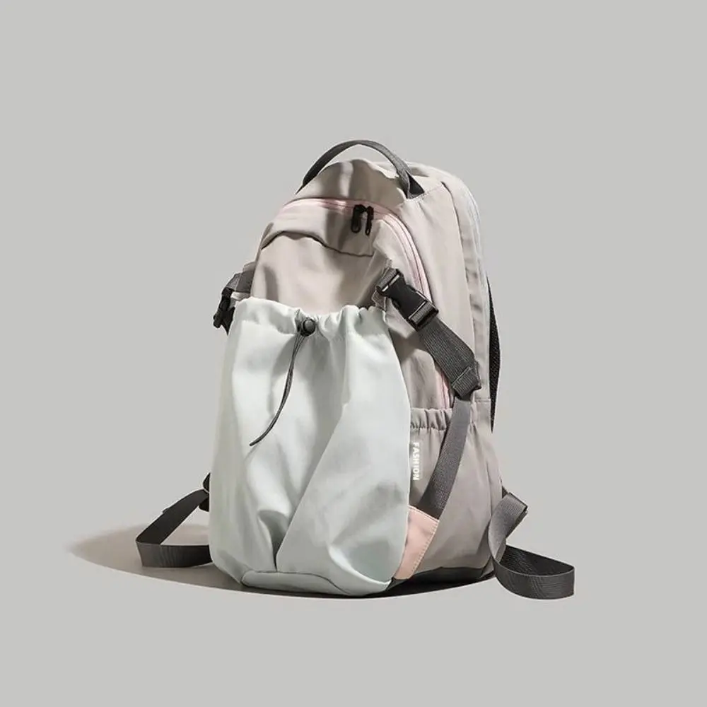 Fashion Vintage Workwear Backpack Large Capacity Short Travel Bags Adjustable Straps Unisex Rucksack