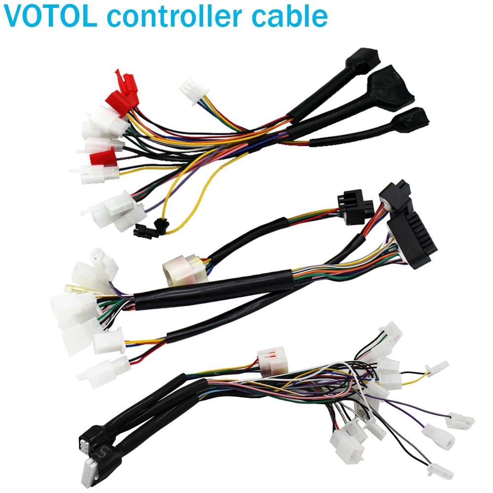 VOTOL EM25 EM30 EM50 EM100 EM150 EM50-4 EM80 GTS SP 7235 7255 72350 Electric Scooter controller Cable harness