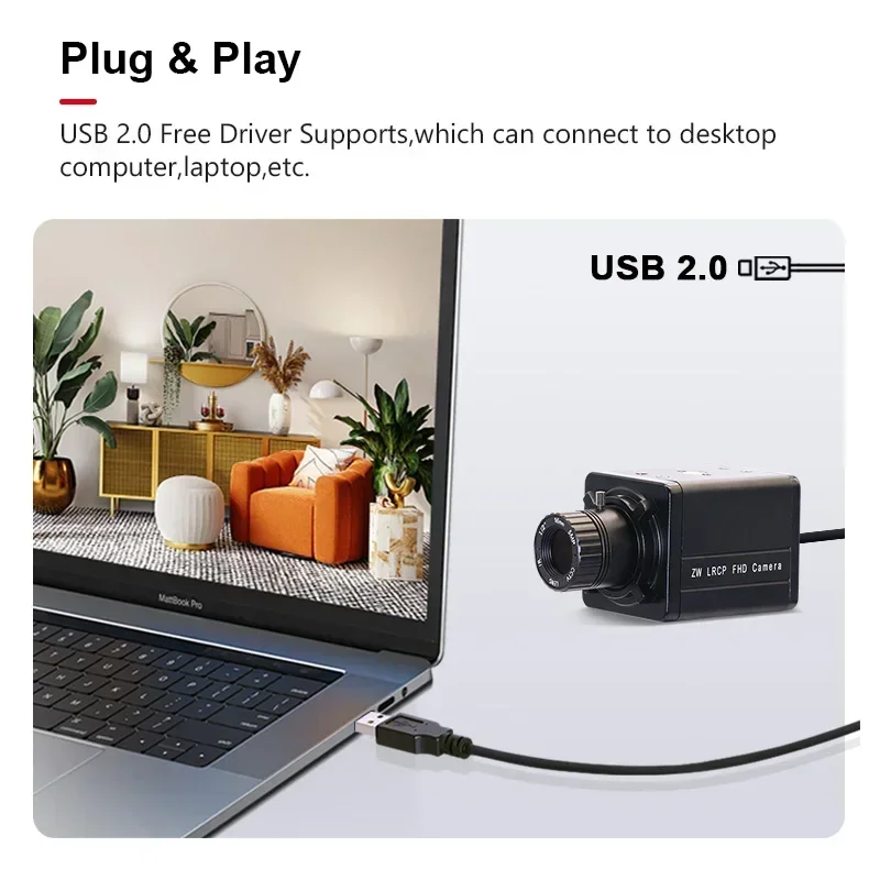 

Новинка в наличии: USB HD-камера 5600 OV2710 1080P с ручной фокусировкой, объективом CS 16 мм 20 градусов для видеоконференций, совместимая с Android.