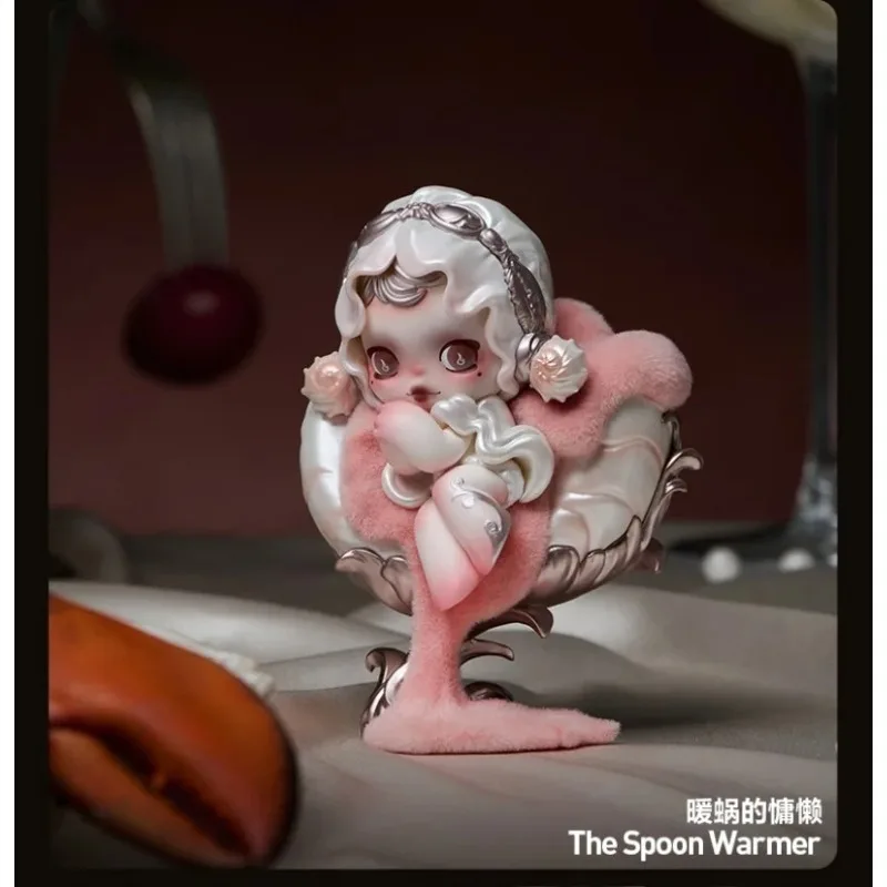 POPMART подлинный продукт, серия обеденных столов «Череппанда», фигурки слепых коробок, милые и очаровательные подарки на день рождения