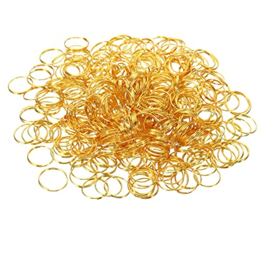 Mini Split Rings, 400 Pack 12mm/0.5