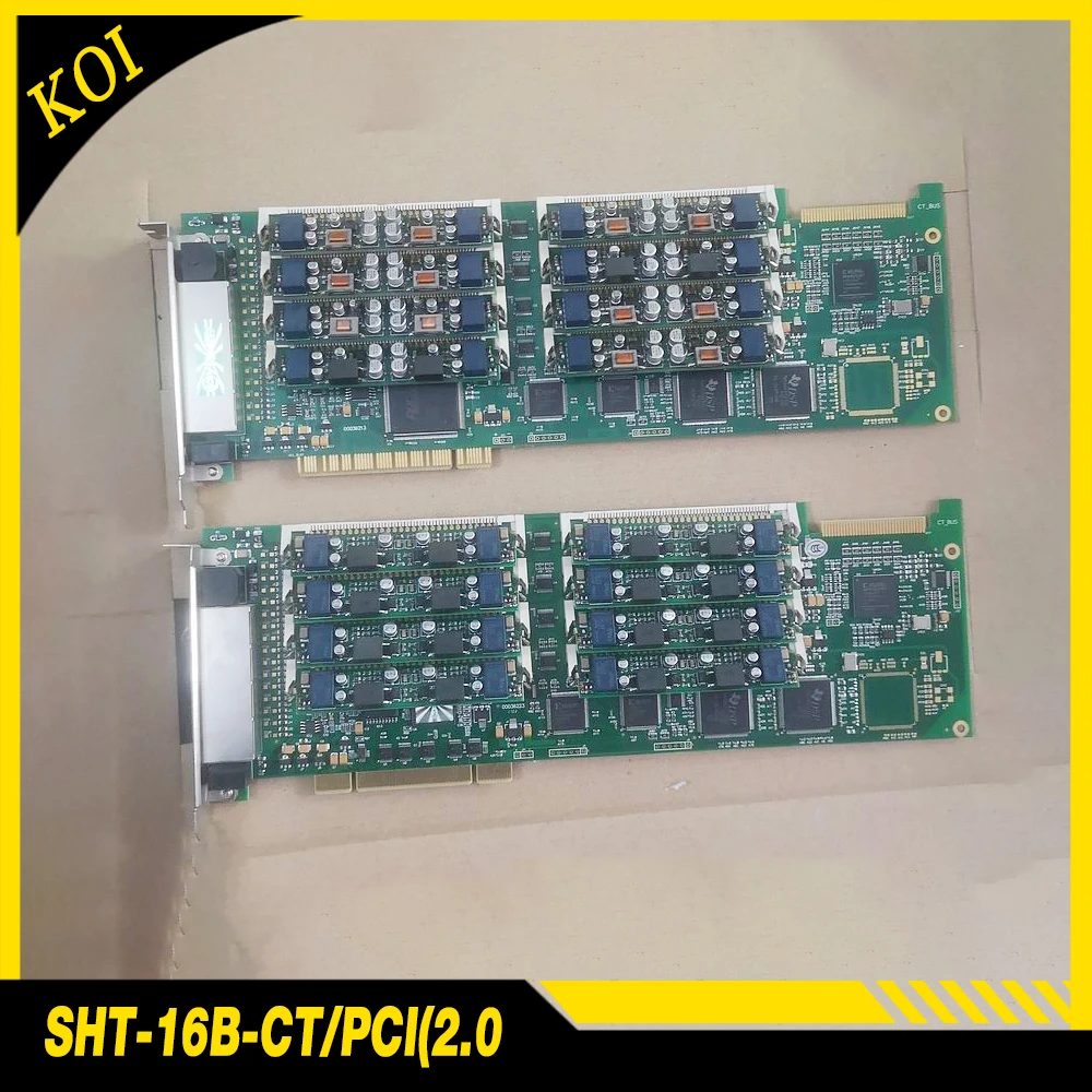 1pcs 16 channel voice card SHT-16B-CT/PCI (2.0)