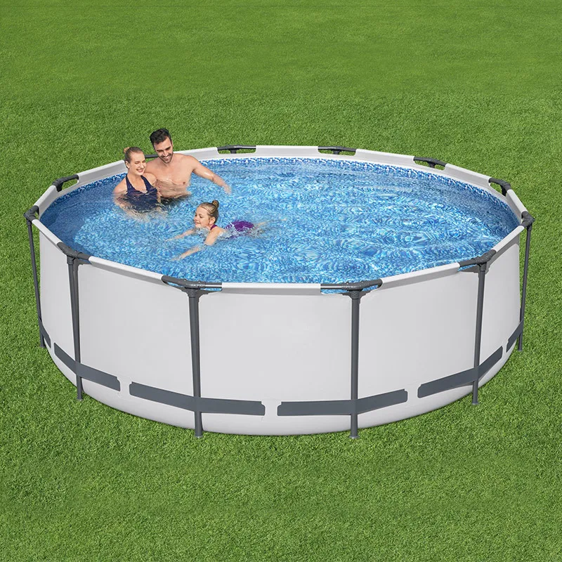 2,21 x 1,50 x 0,43 m quadratischer Rahmenpool, Großhandel für Kinder und Erwachsene