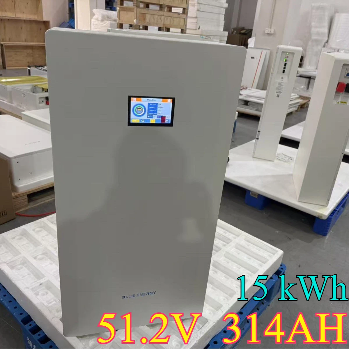 

Wall-mounted Household Energy Storage 15 KWh Electricity 51.2V280AH 314AH Photovoltaic Energy Storage Lithium Iron Phosphate
