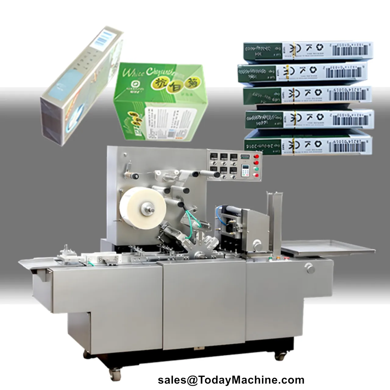 Automatic Cellophane Transparent Film 3D Packaging Machine