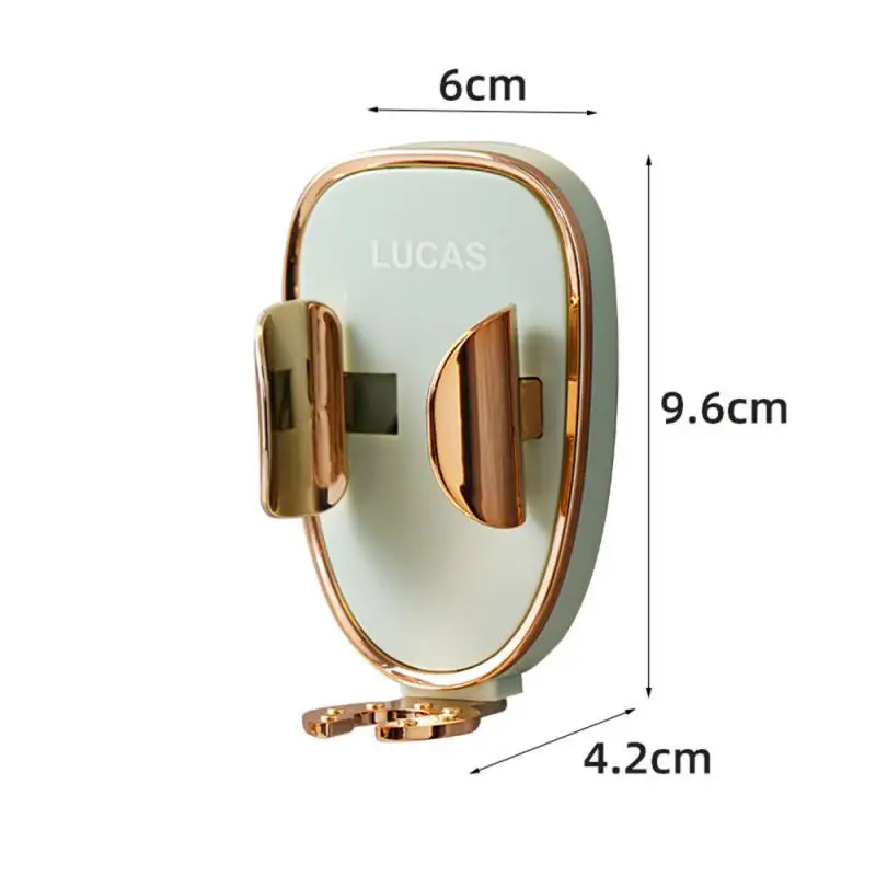 Electric Toothbrush Holder Wall-mounted Punch-free Home Adjustable Gravity Induction Bathroom Toothbrush Storage Rack