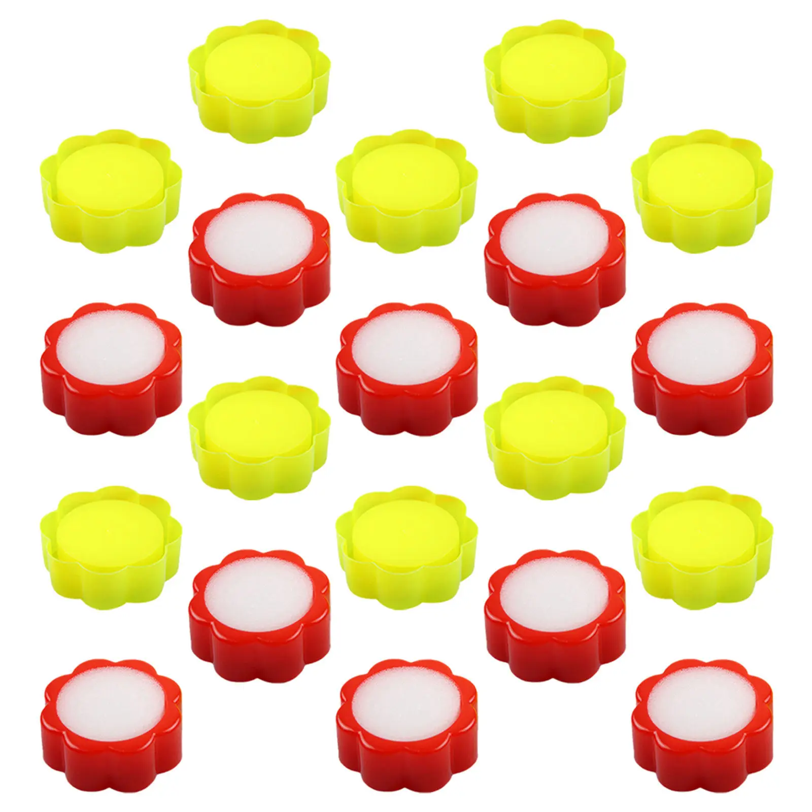24pcs-office-finger-moistener-sponge-finger-wetting-tool-flower-shape-stable-sponge-cup-for-cashiers-paper-handling-sorting