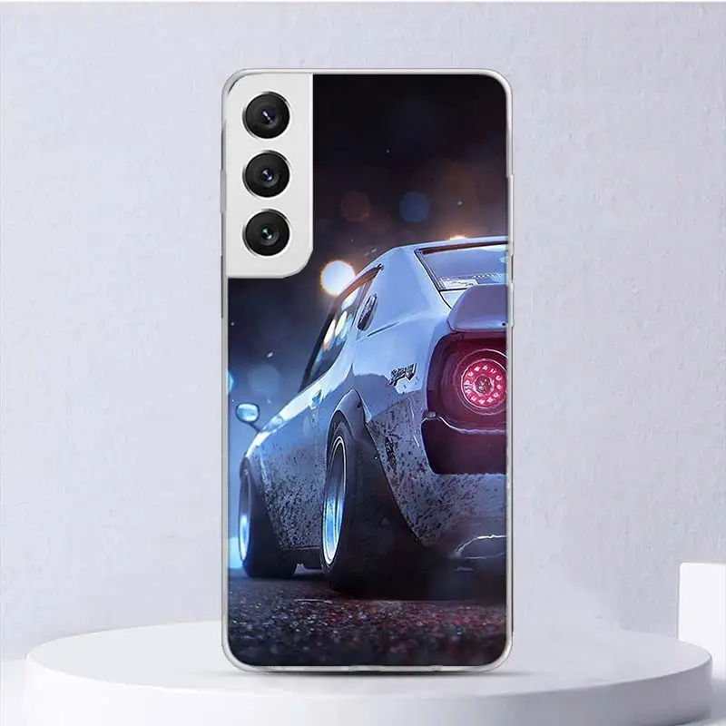 JDM Sport Car 350Z 370Z 240Z Soft Case For Samsung Galaxy S24 S23 S22 S21 Ultra S20 FE S10 Plus Phone Cover S9 S8 + S10E Funda C