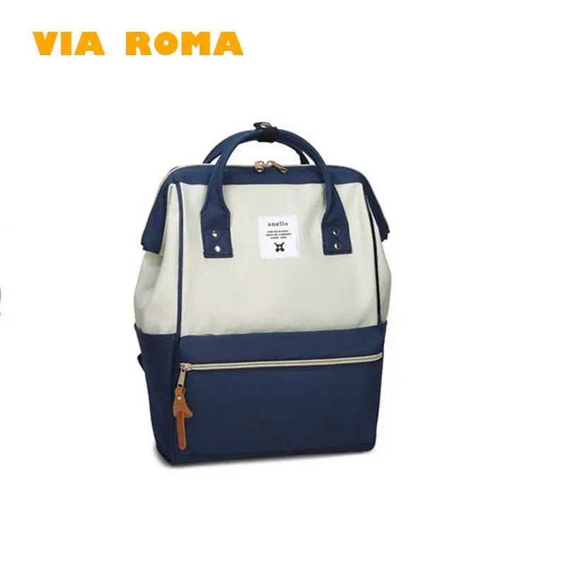 Japan Style Anello Bag 600D Oxford zaino impermeabile 13.3 14 pollici borsa per Laptop 2022 Fashion Girl Boys School Bag Mochila Mujer