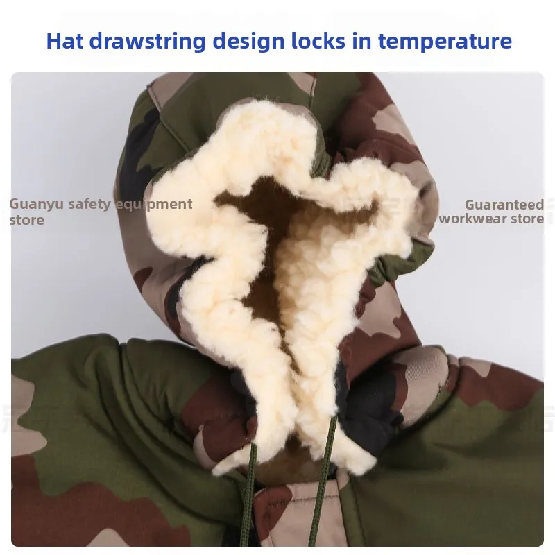 

Cycling Clothes Winter Extra Thick Cold-proof Clothes Windproof Frost-proof and Wear-resistant