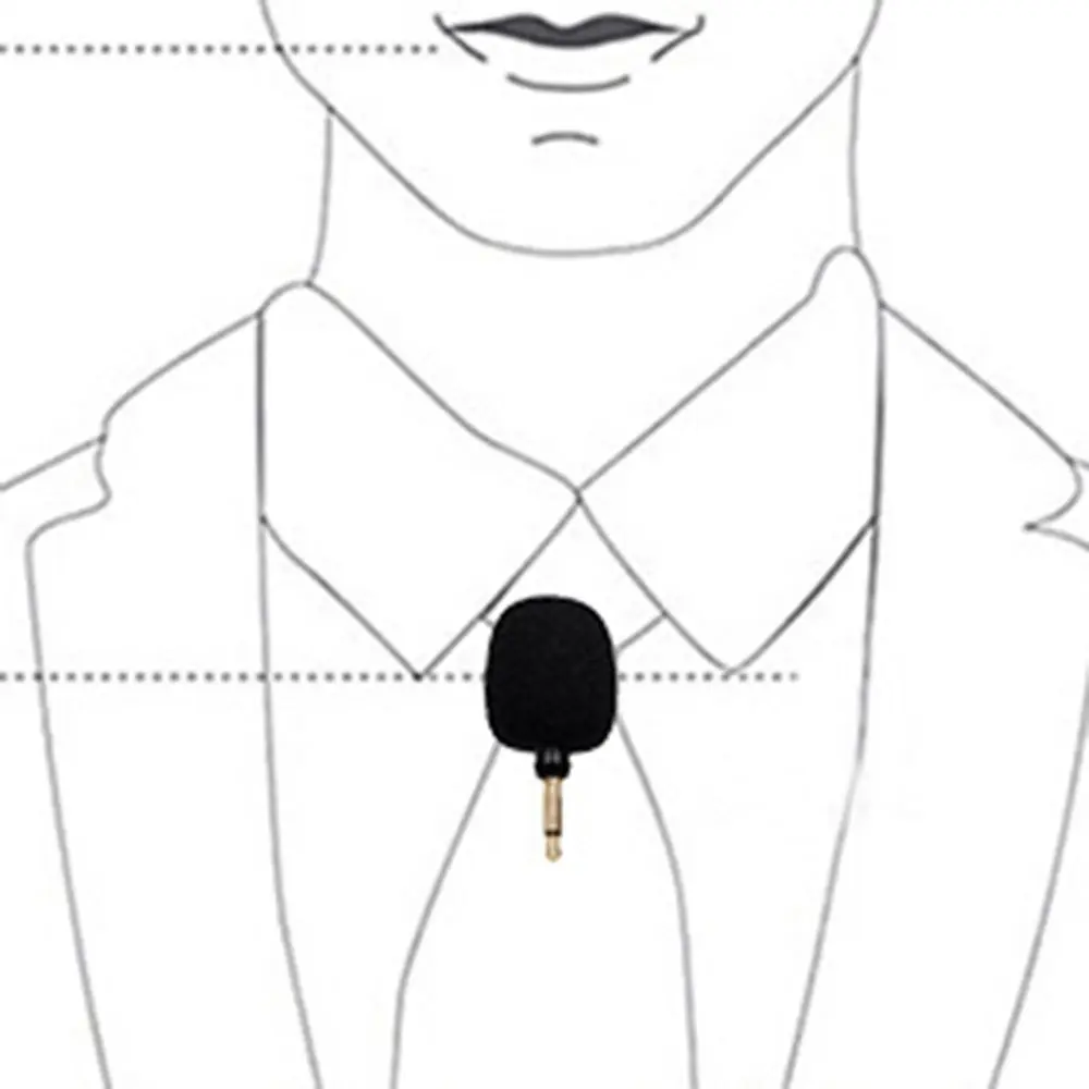 

Recording Device for Mobile Phone Computer 3.5mm Jack Plug Microphone Adapter 3.5mm Microphone 3.5mm Audio Plug Mono Microphone