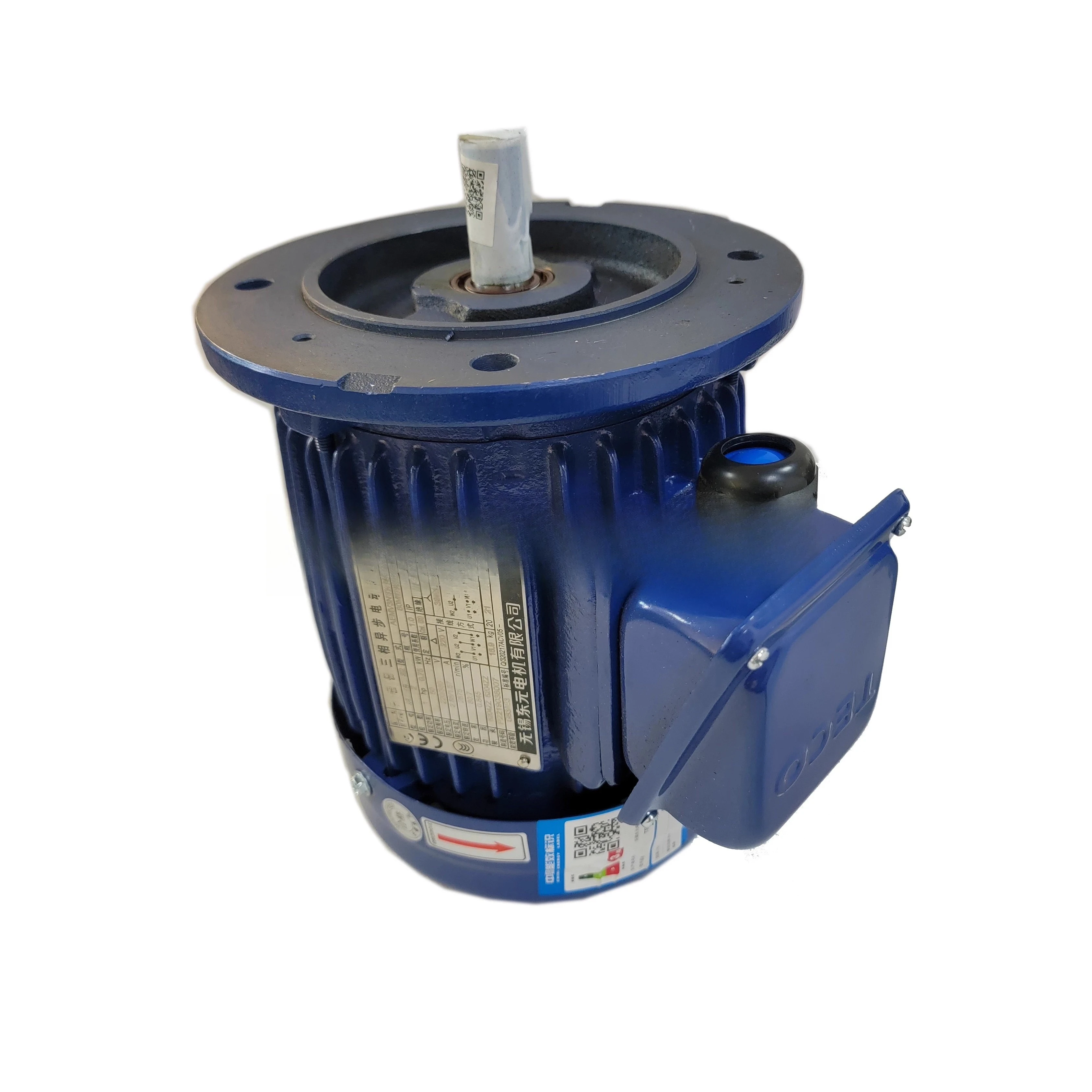 Motor 0.75KW TECO three-phase asynchronous motor with brake 1HPAEVF AEMV3N 4 levels