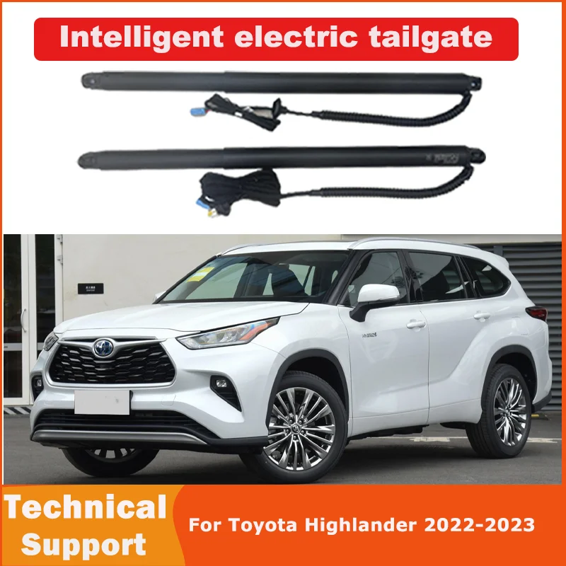 Electric tailgate for Toyota Highlander 2022-2023 refitted tail box intelligent electric tail gate power operate opening