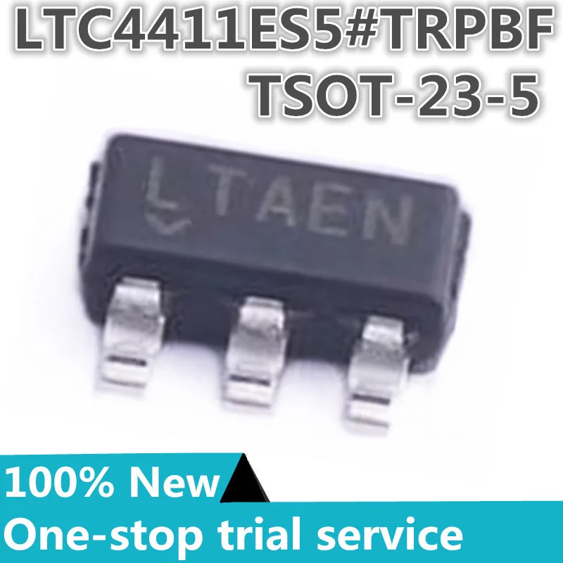 1-100pcs %New original LTC4411ES5#TRPBF LTC4411ES5 Silkscreen :LTAEN Power Electronic switch package TSOT23-5