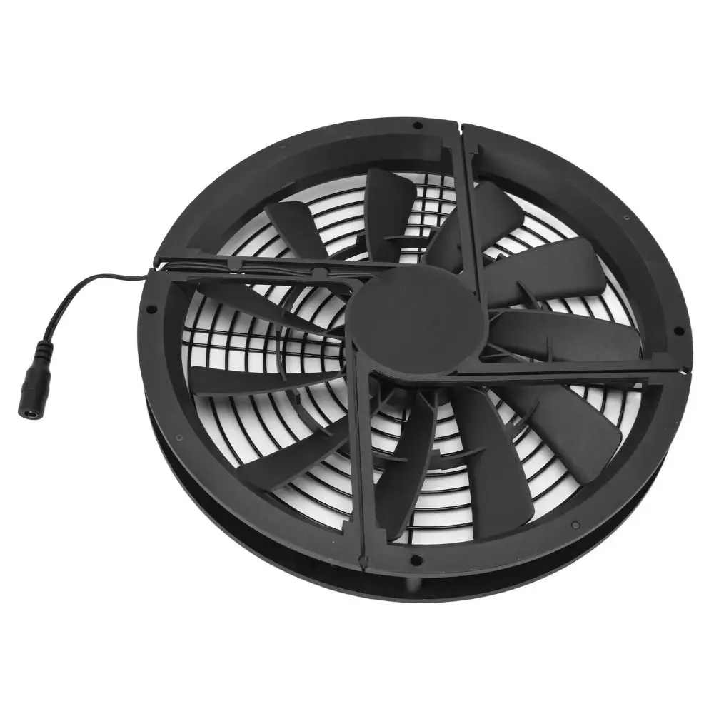 

Round Ventilation Case Boosted Impeller Fan Powerful Airflow High-Speed Exhaust Fan Air Blower Anti-Mosquito Design
