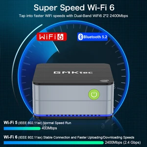 GMKtec G2 Mini PC, Masaüstü Bilgisayar, Windows 11 Pro, Intel 12. Nesil, Kızılağaç Gölü, N100, DDR5, 12 GB RAM, 512 GB ROM, wi-fi 6 ve BT5.2 6 Büyük satış, bilgisayar masası ucuz-no. 6