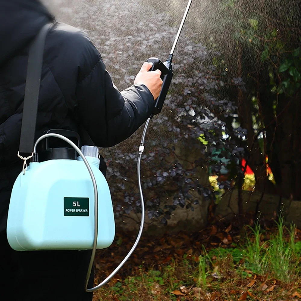 

5L/8L Portable Multi-purpose High Pressure Disinfection Spraying Machine Shoulder Mini Electric Sprayer for Farms Orchard
