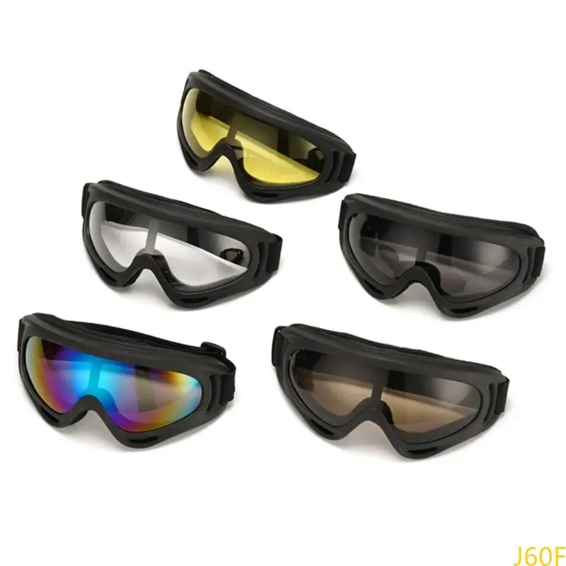 

J60F Unisex Sports Goggles Protective Eyewear With UV400 Filter Suitable For Bicycles Motorcycle Riding Wind Dust