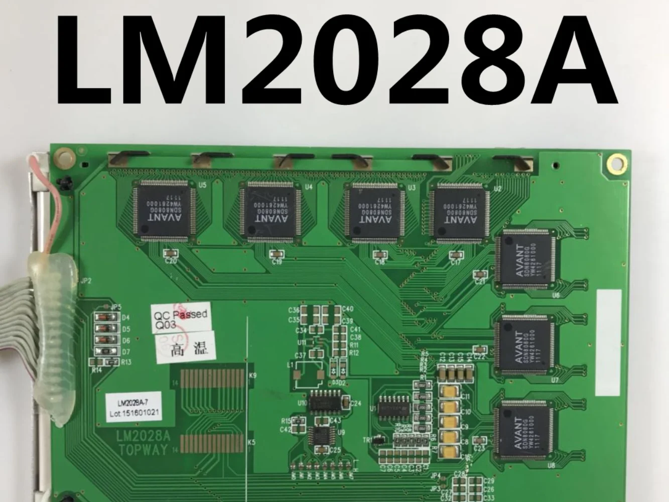 Pantalla LCD LM2028A