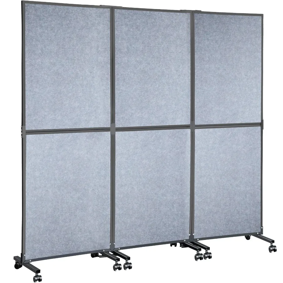 

Acoustic Room Divider 72\ x 66\ Office Partition Panel 3 Pack Office Divider Wall Light Gray Office Dividers Partition Wall Po