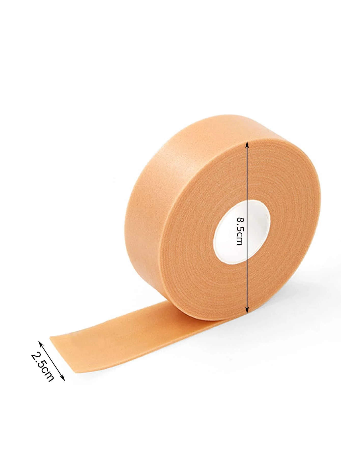 Taśma ochronna do pielęgnacji dłoni i stóp Jednoczęściowa elastyczna, odporna na ścieranie taśma na piętę Wielofunkcyjna taśma sportowa z pianki