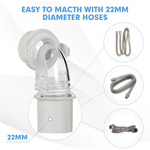 Imagen 2 del producto B03C-Conector de codo giratorio de repuesto para Airfit F20 F30, FSA HSA-Accesorios iluminables