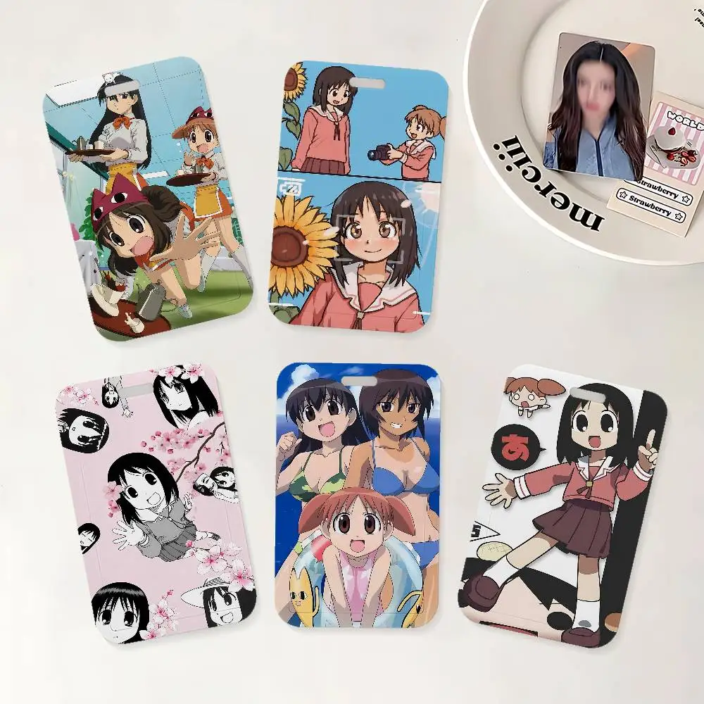 

Держатель для бейджа с изображением персонажей аниме A-Azumanga D-Daioh, с ремешком на шею, для офиса, школы, для именных карт и удостоверений