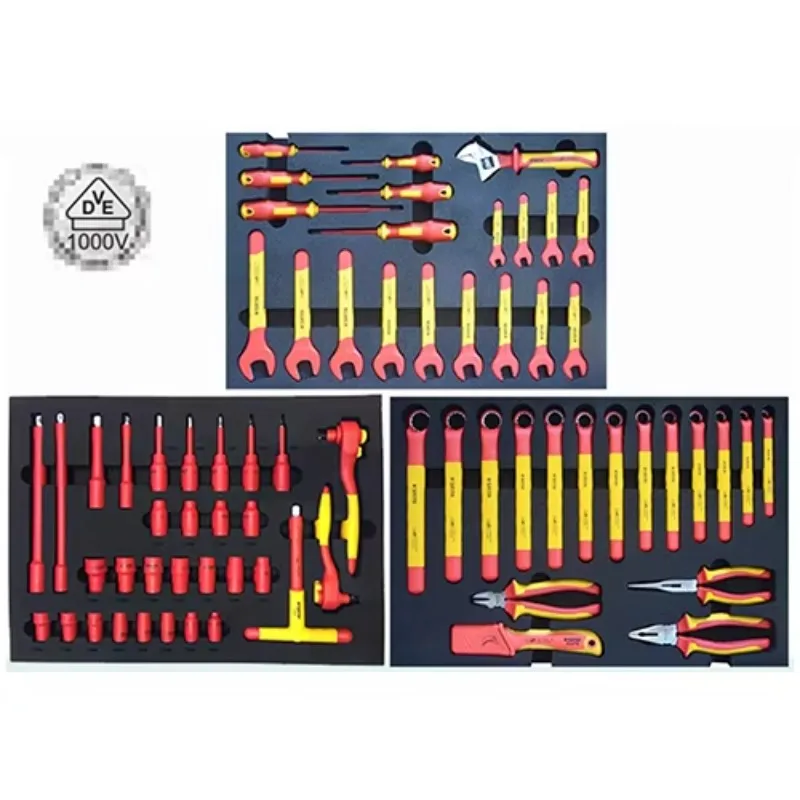 Safety Insulated Hand Tools, High Voltage Insulation Kit Servicing, New Energy Vehicle and daily auto maintenance repair tasks