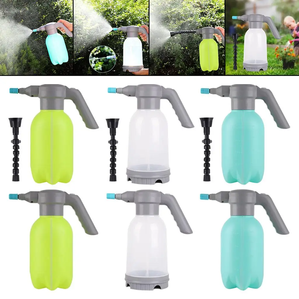 2L Automatic Electric Garden Sprayer, USB Rechargeable Fine Mist to Stream Spray