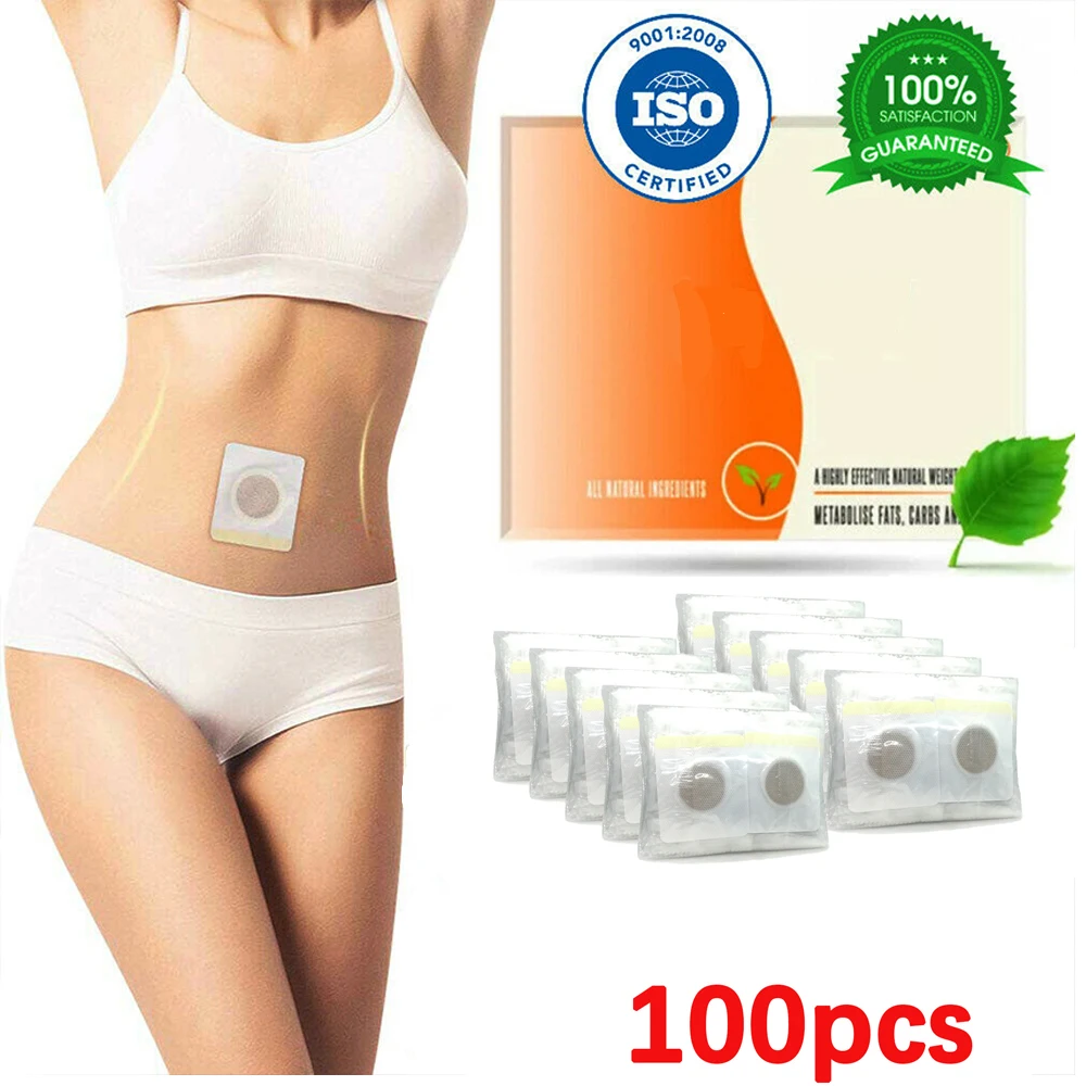 Dropshipping 10/100pcs Weight Loss Slim Patch Navel Sticker Slimming Product Fat Burning Weight Lose Belly Waist Plaster Slime