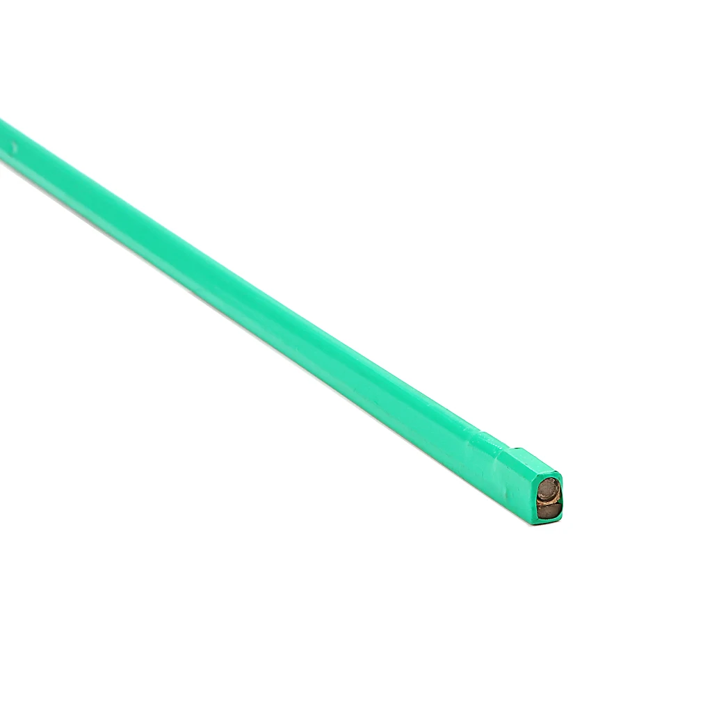 1pcs 374mm green steel adjustment lever Two Way Guitar Truss Rod With Allen Wrench