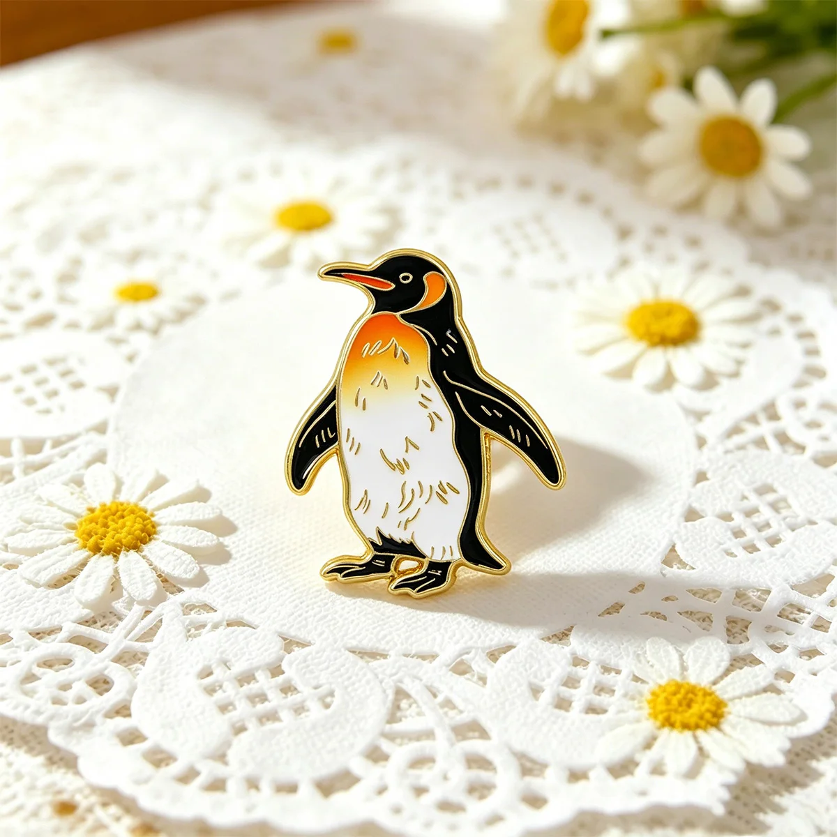Cute Cartoon Bear Backpack Pins Women Men Brooch on Clothes Soft Enamel Pin Porcupine Badges Lapel Pins Jewelry Accessories view 4