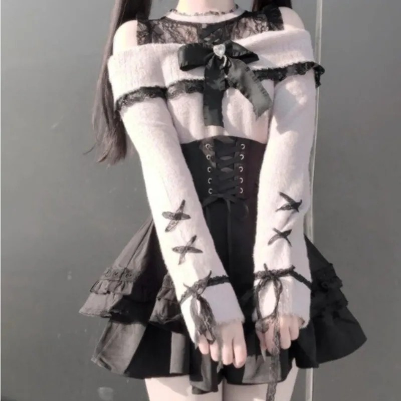 2026-japanese-sweet-style-school-uniform-winter-top-dress-for-women-girls-party-jirai-kei-sweater-skirt-jk-full-set-lolita-y2k